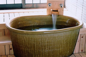 白滝（しらたき）　陶器風呂